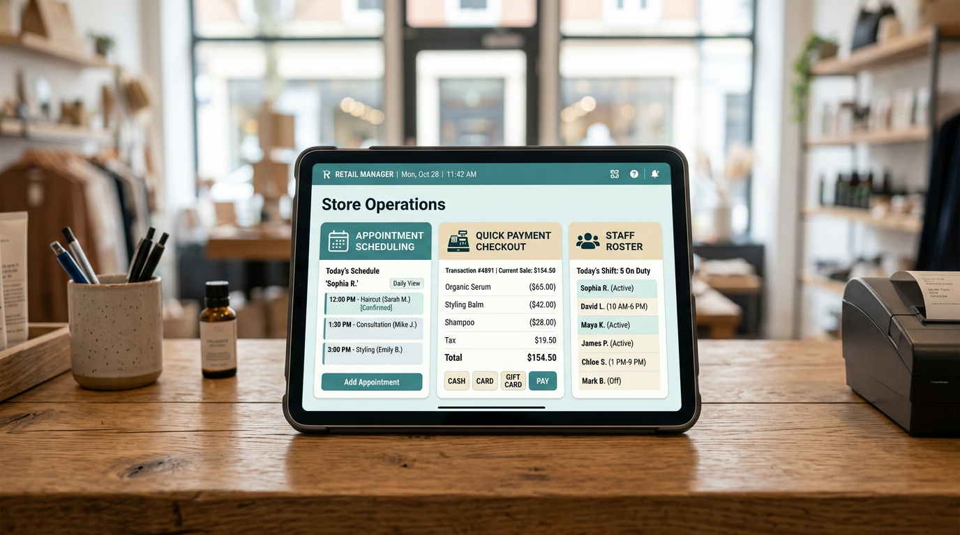 CounterFlow POS Dashboard Operational Preview